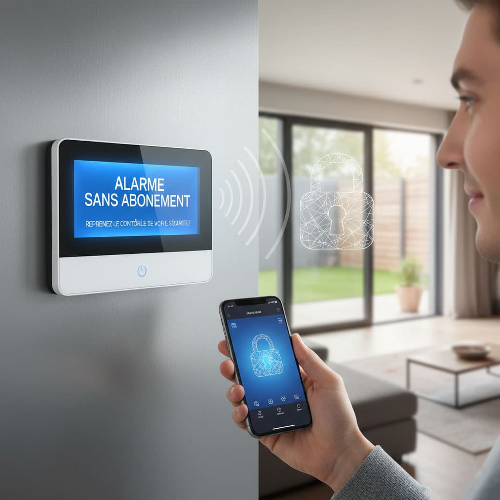 Alarme sans abonnement – Solution autonome pour une sécurité indépendante et sans frais cachés.
