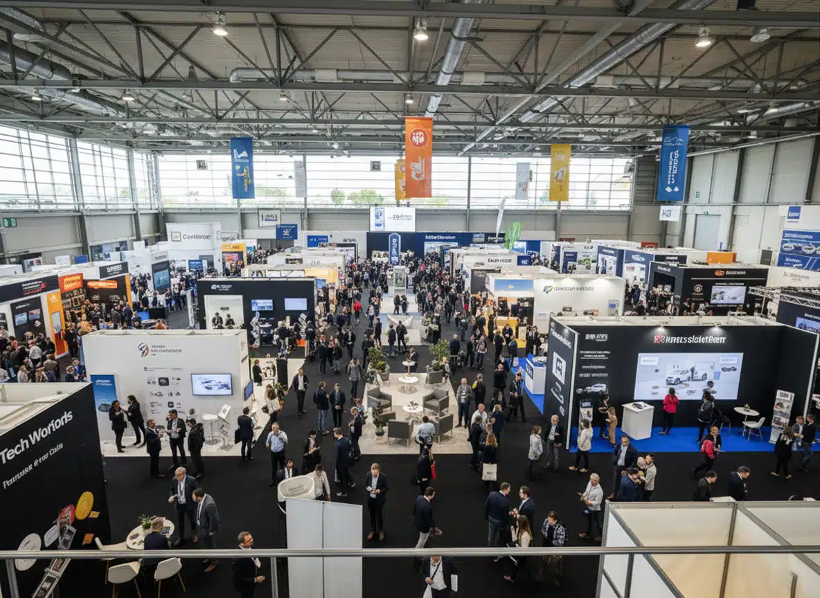 Salon professionnel à Cavaillon dédié à la sécurité et aux innovations technologiques, réunissant exposants et visiteurs autour des solutions Alarme Vullo.